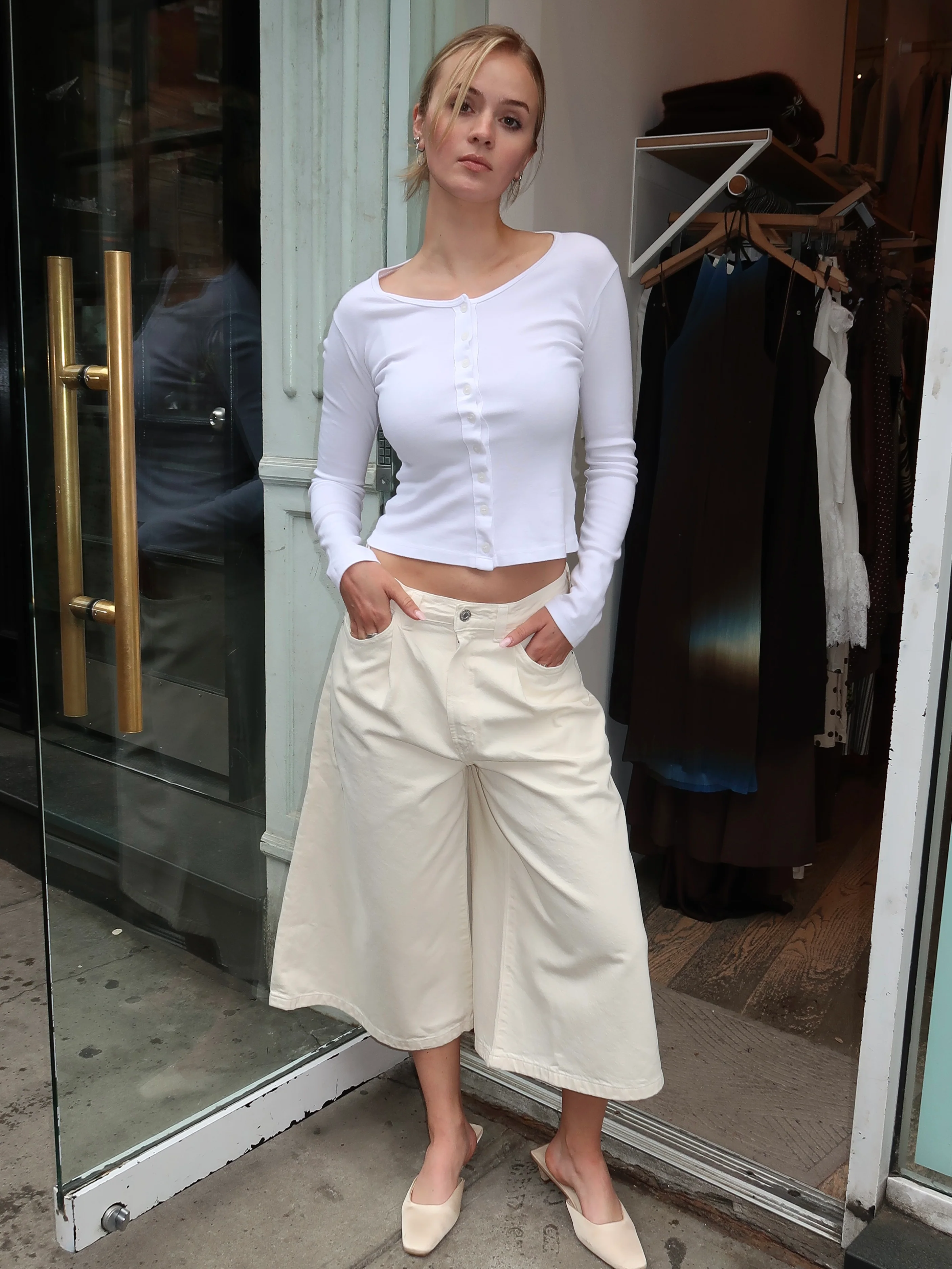 80's Gaucho Short in Solar - Image 2