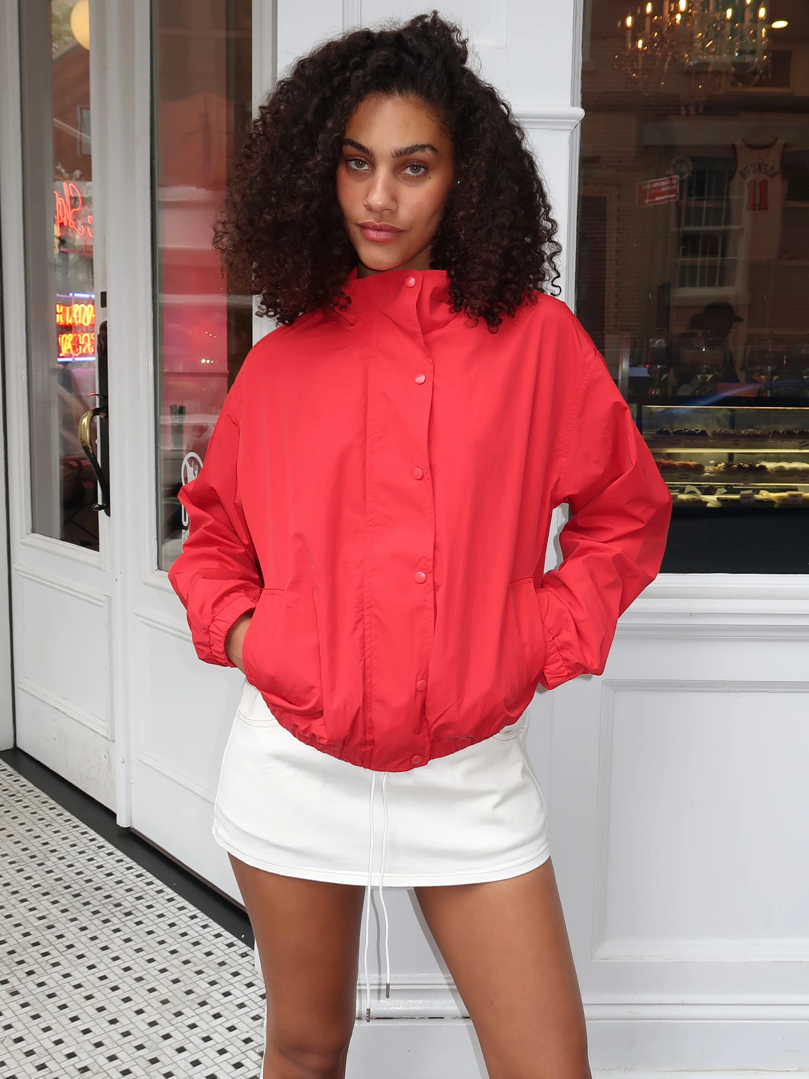 Anme Jacket in Red