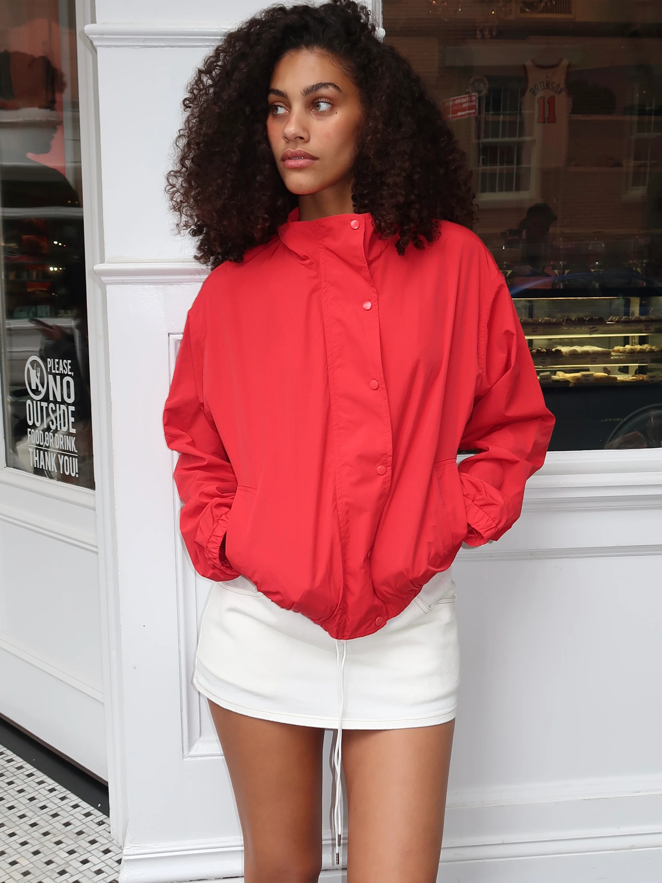 Anme Jacket in Red - Image 4