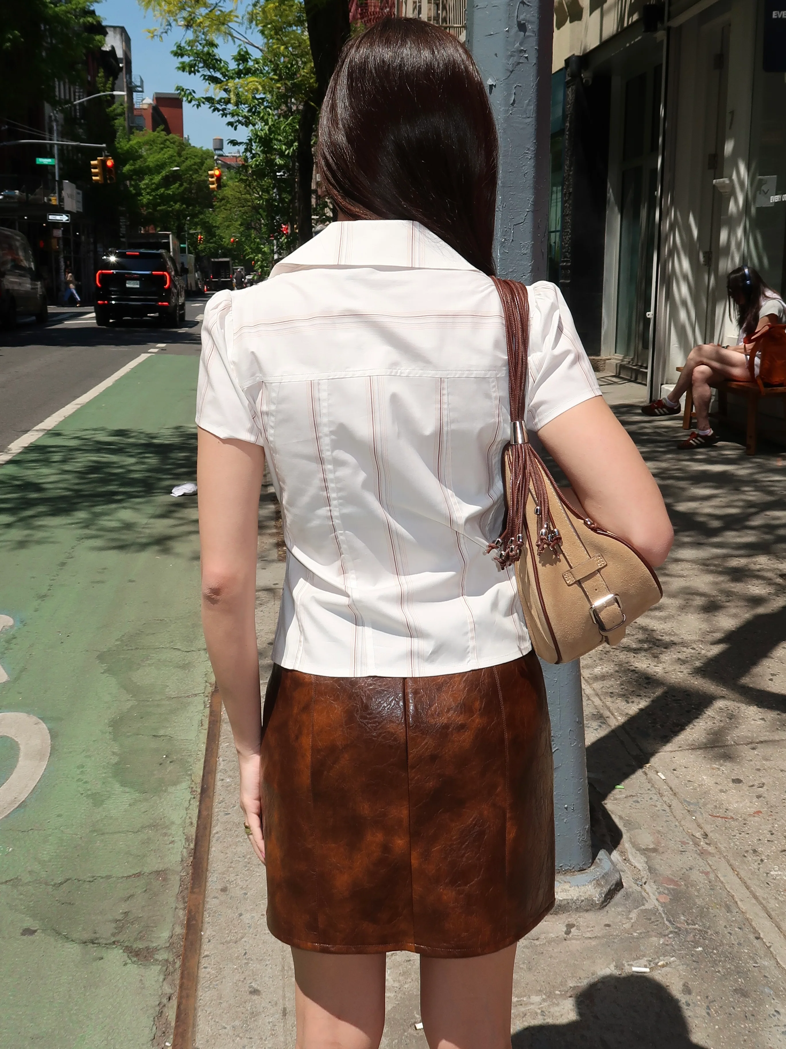 Arlie White Short Sleeve Shirt - Image 3