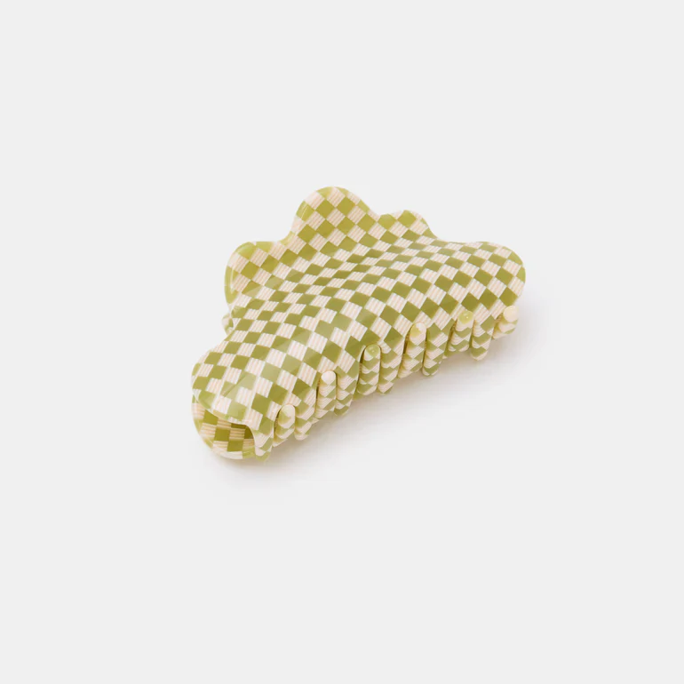 Baby Nimbus Claw in Olive Check