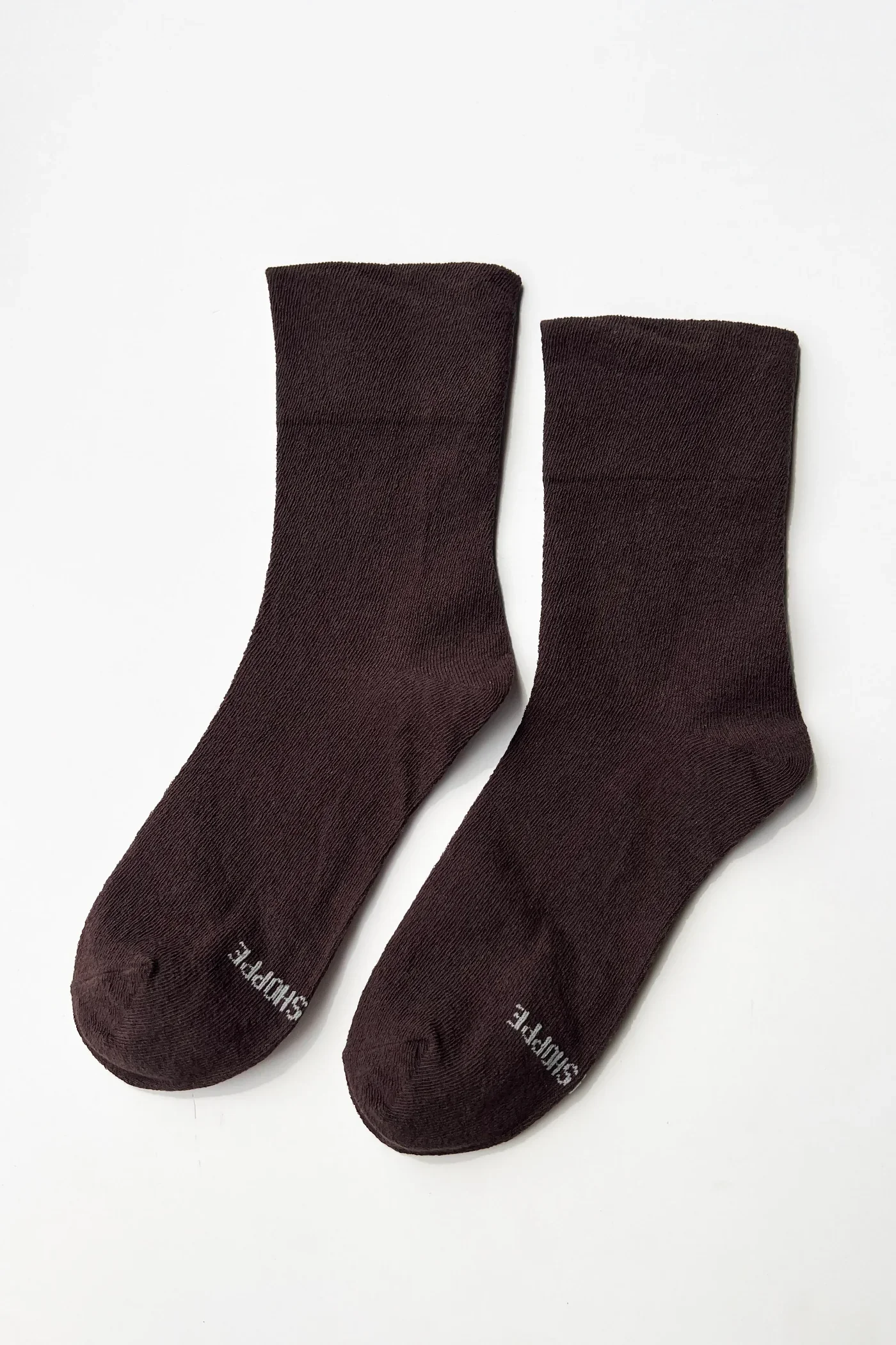 Breezy Sneaker Socks in Dark Cacao