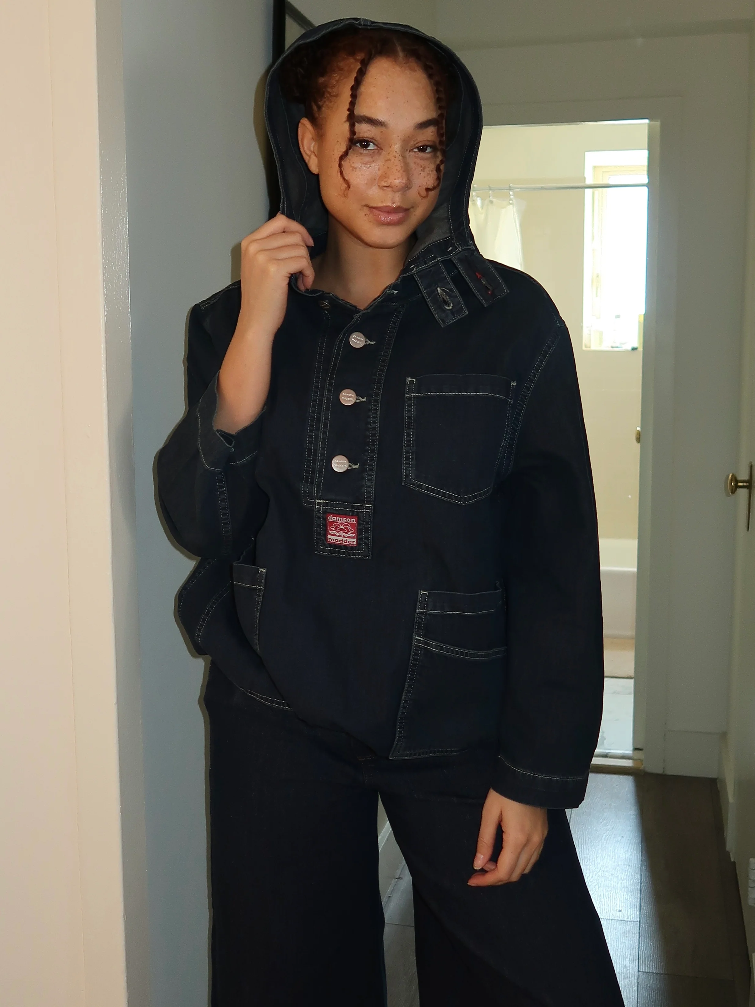 Briar Hoodie in Neptune Wash Blue