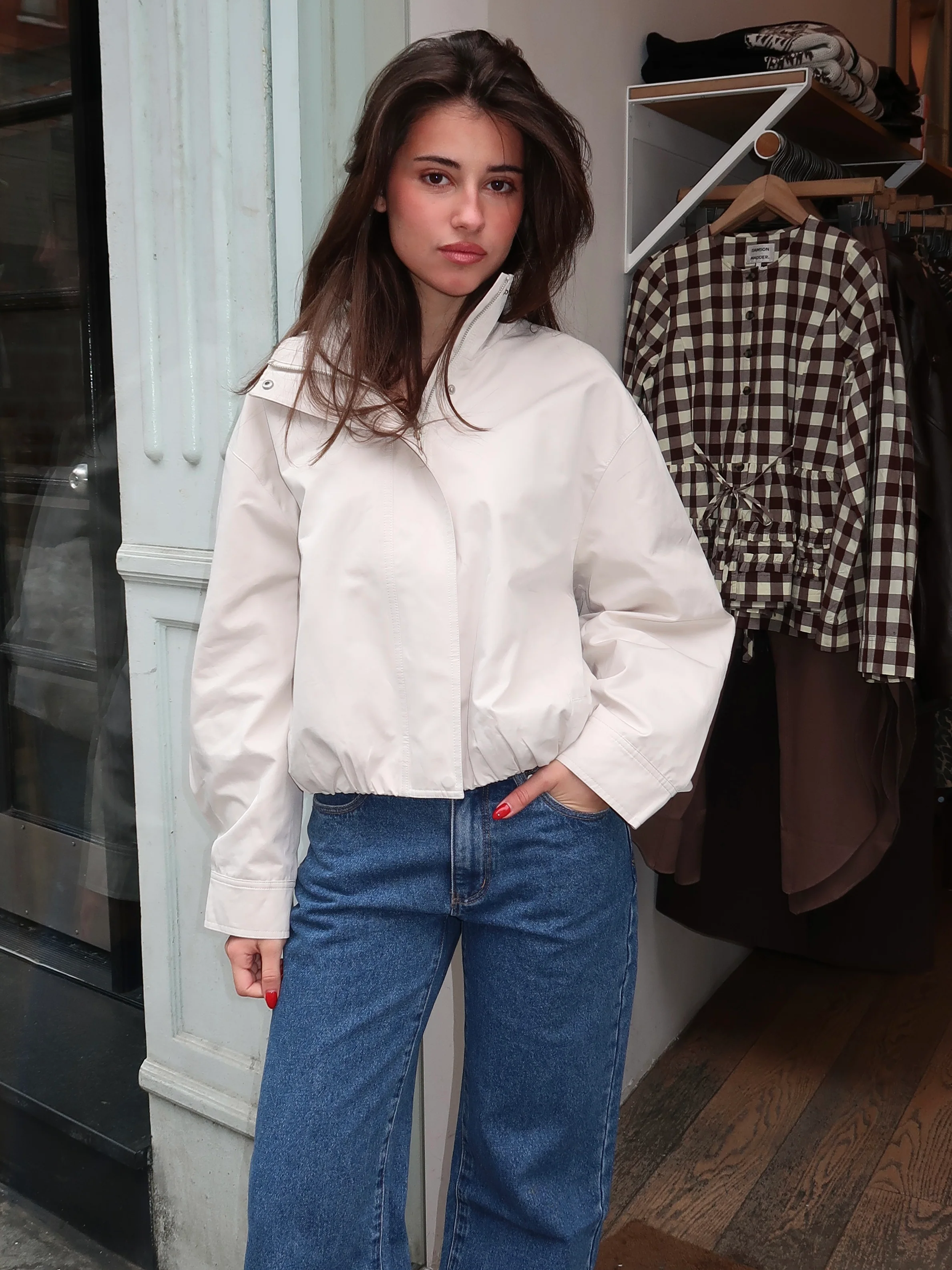 Cooper Jacket in Bone