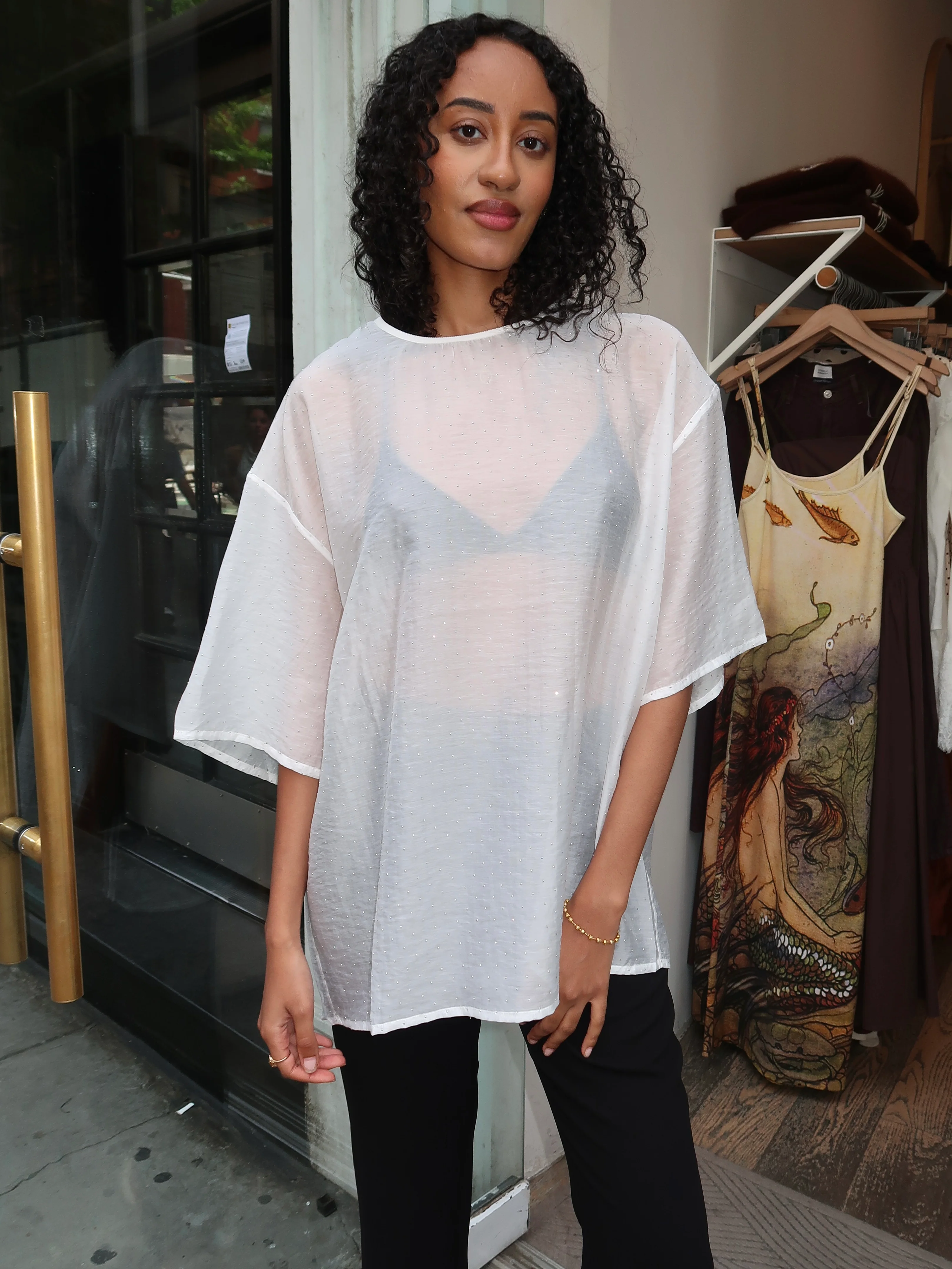 Cor Top in White