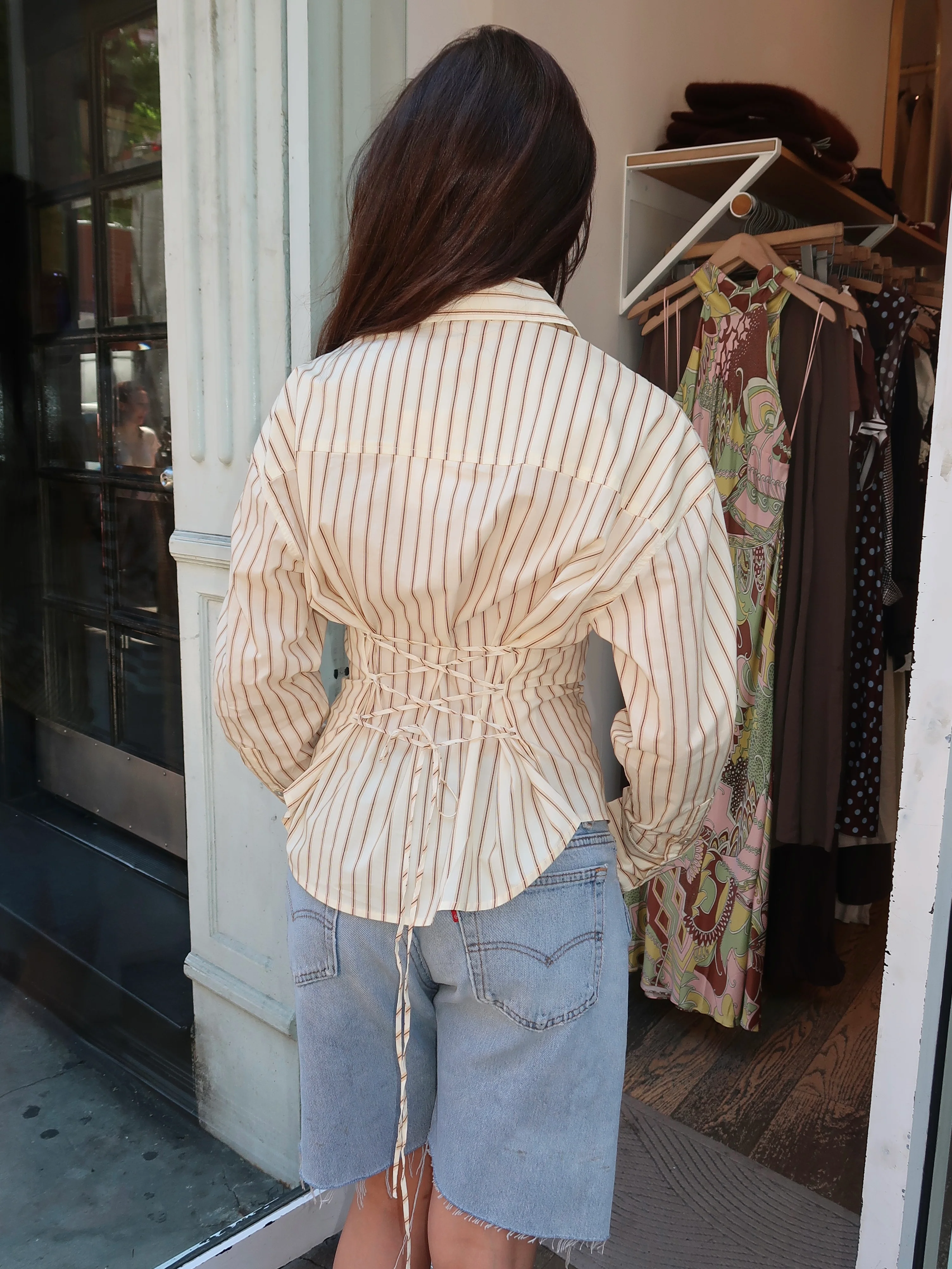 Daria Shirt in Vanilla - Image 3