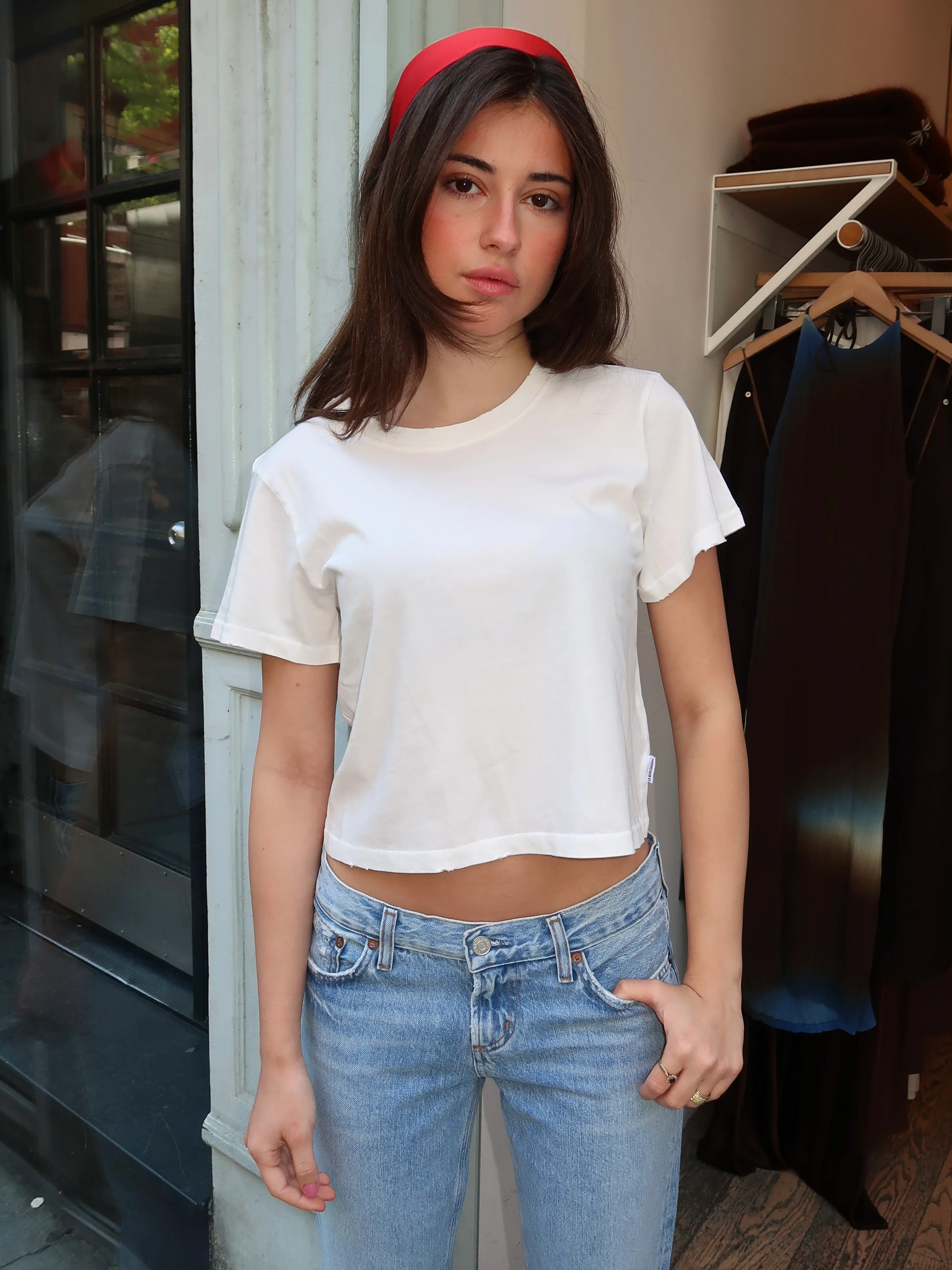 Darling Tee in Vintage White