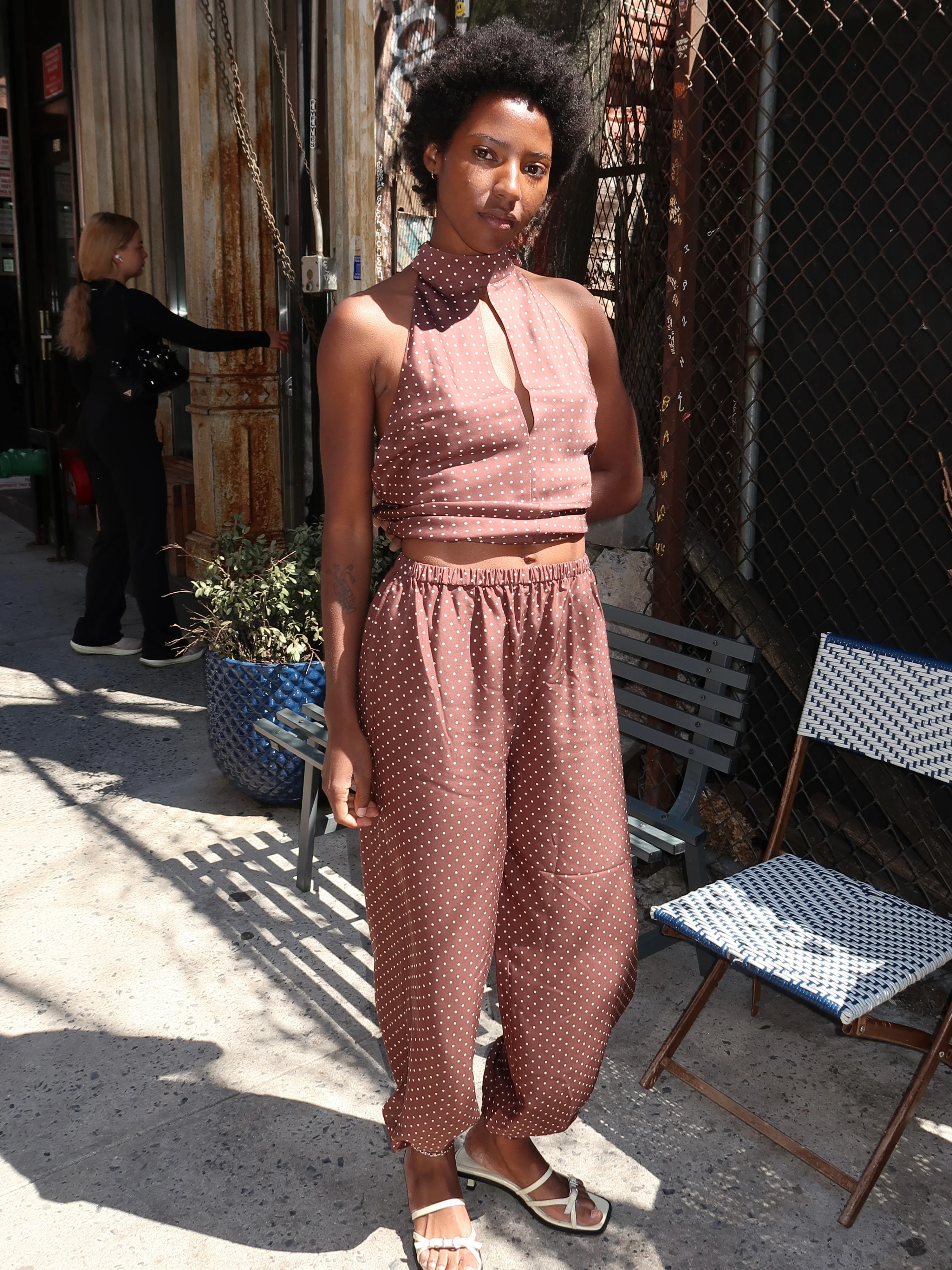 Evie Pant in Choco Vanilla - Image 2