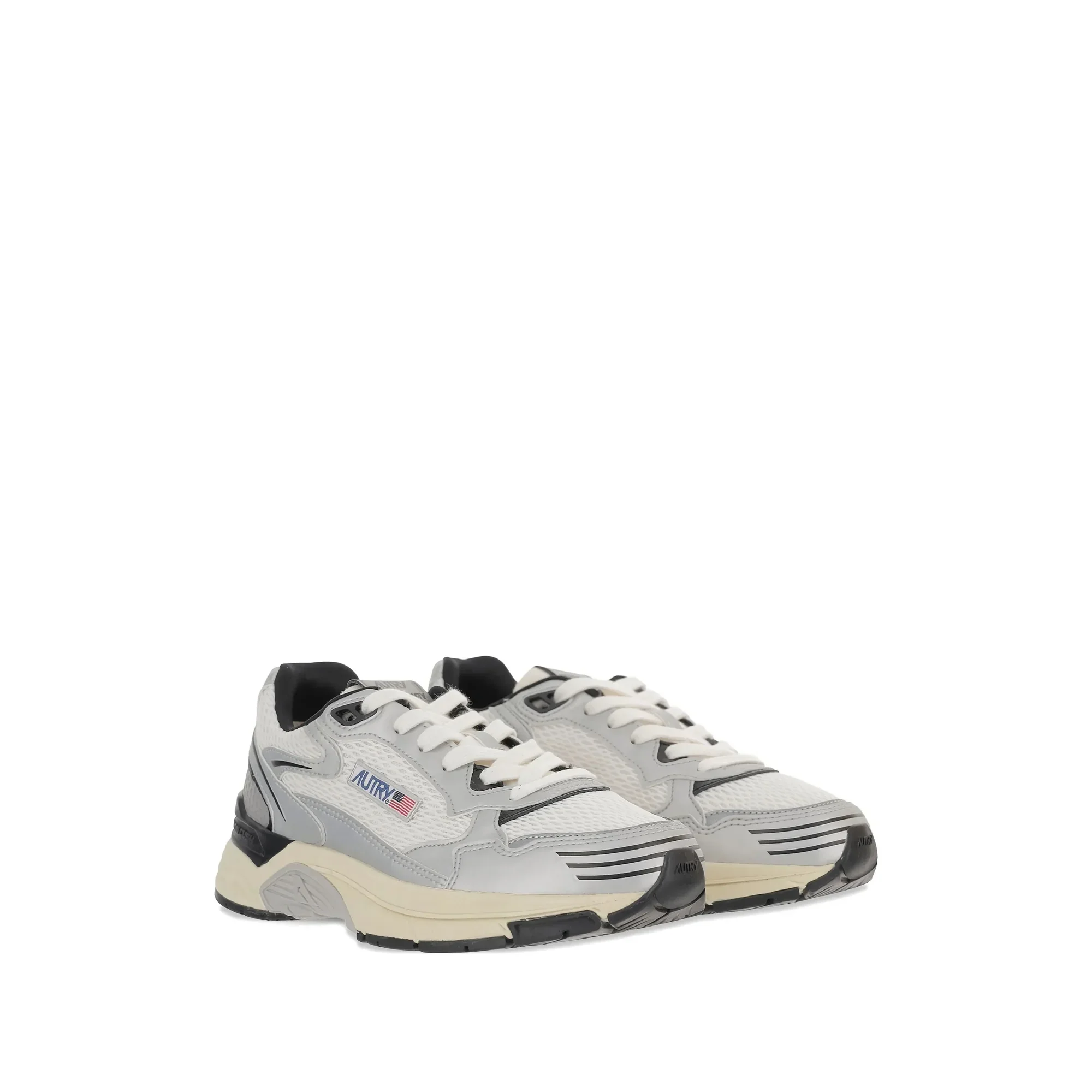 Hyperway Low in Mesh/Mir Silver/Black - Image 2