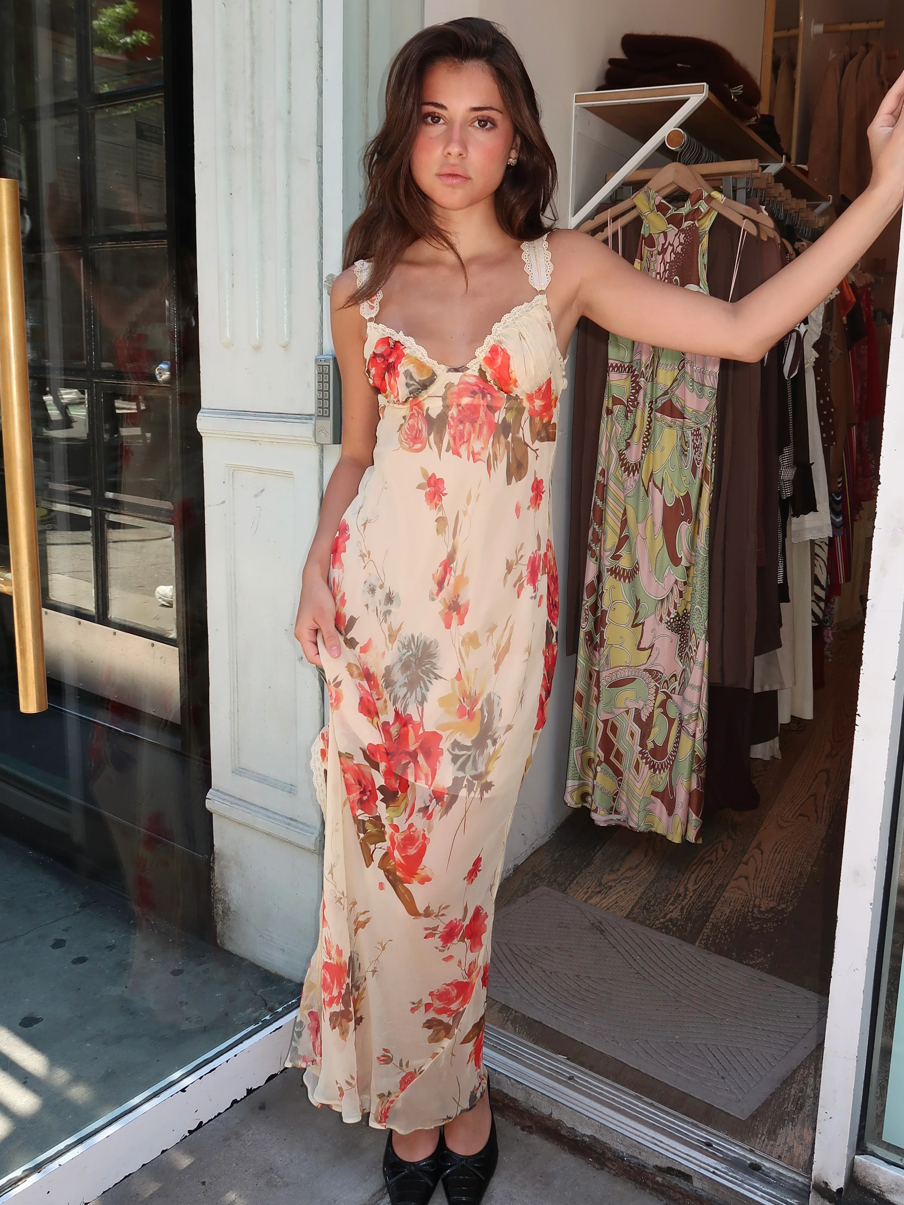 Molly Maxi Dress in Floral Multi