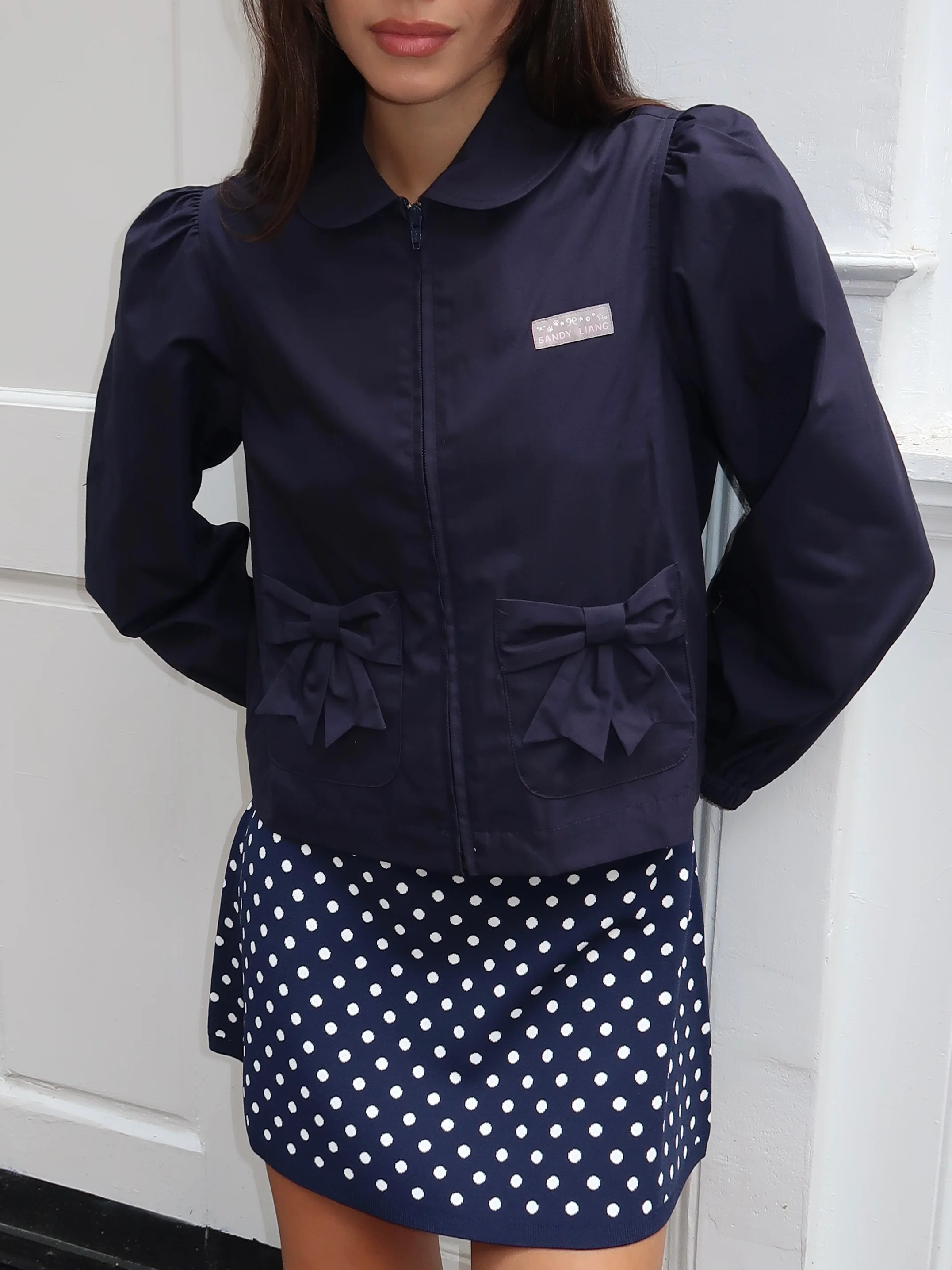 Necco Jacket in Navy