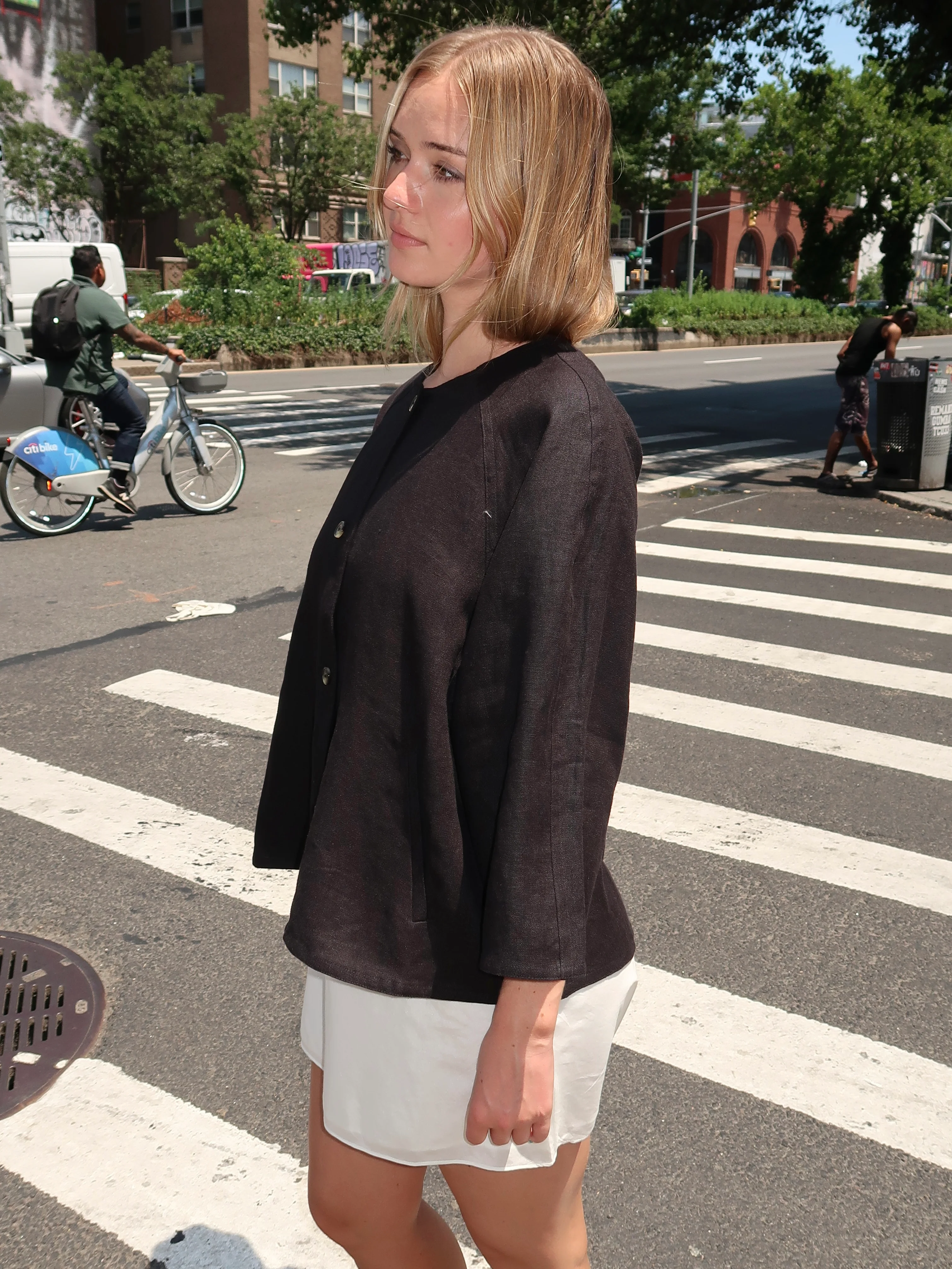 Olivia Blouse in Black - Image 2