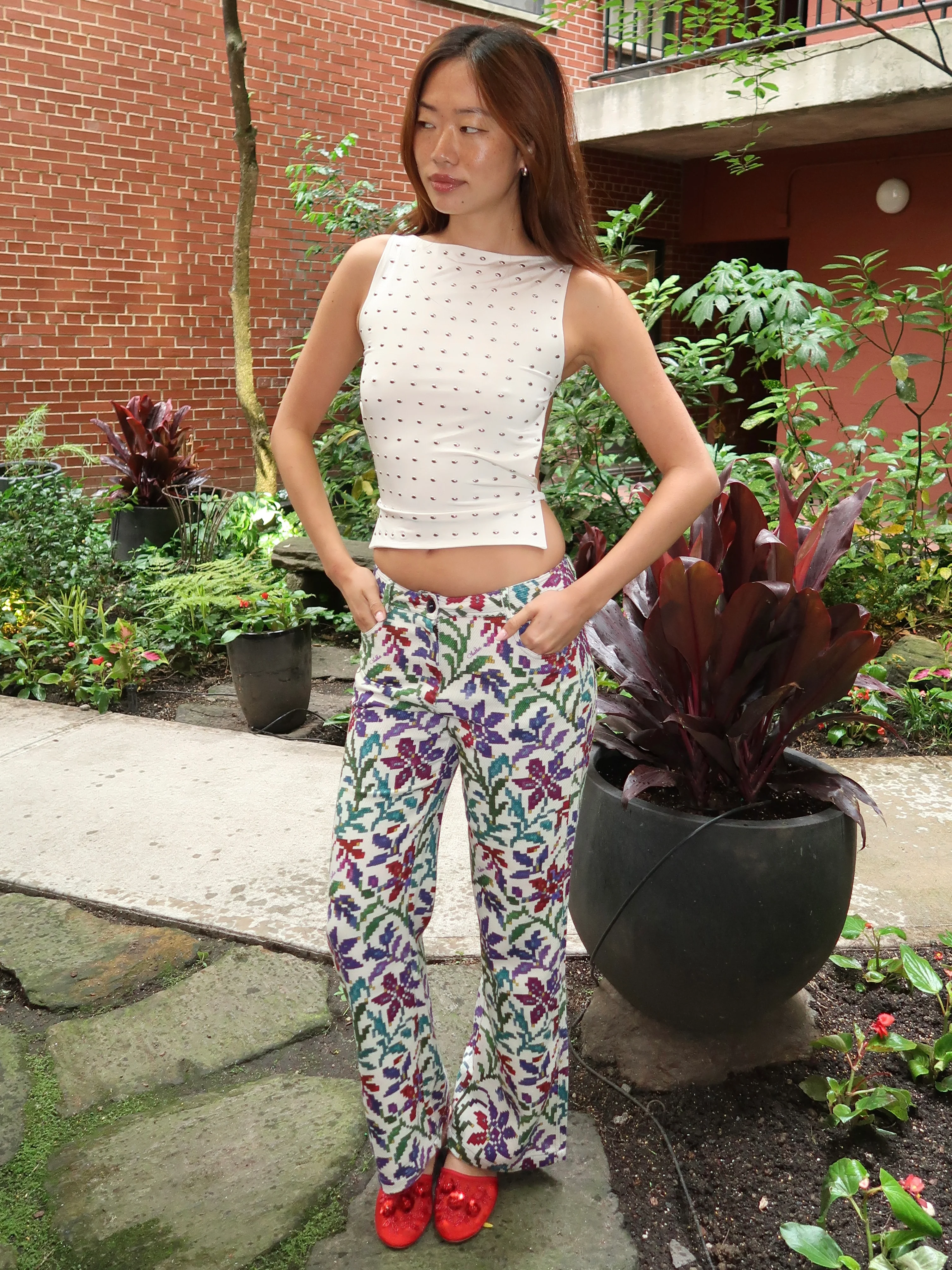 Roux Pant in Multi - Image 4