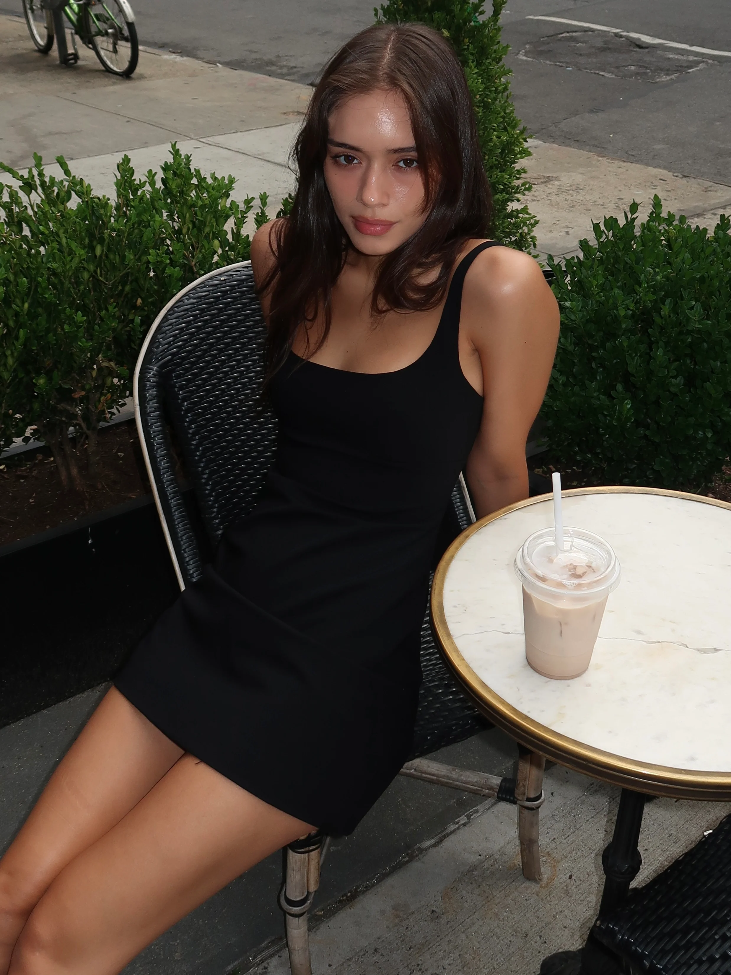 Simon Dress in Black - Image 2