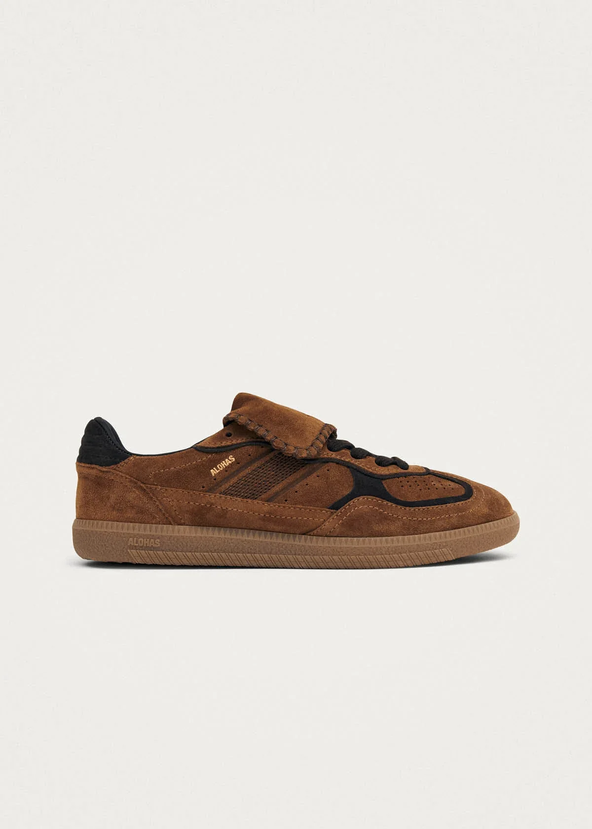 Tb.490 Club Suede Brown Leather Sneakers - Image 2