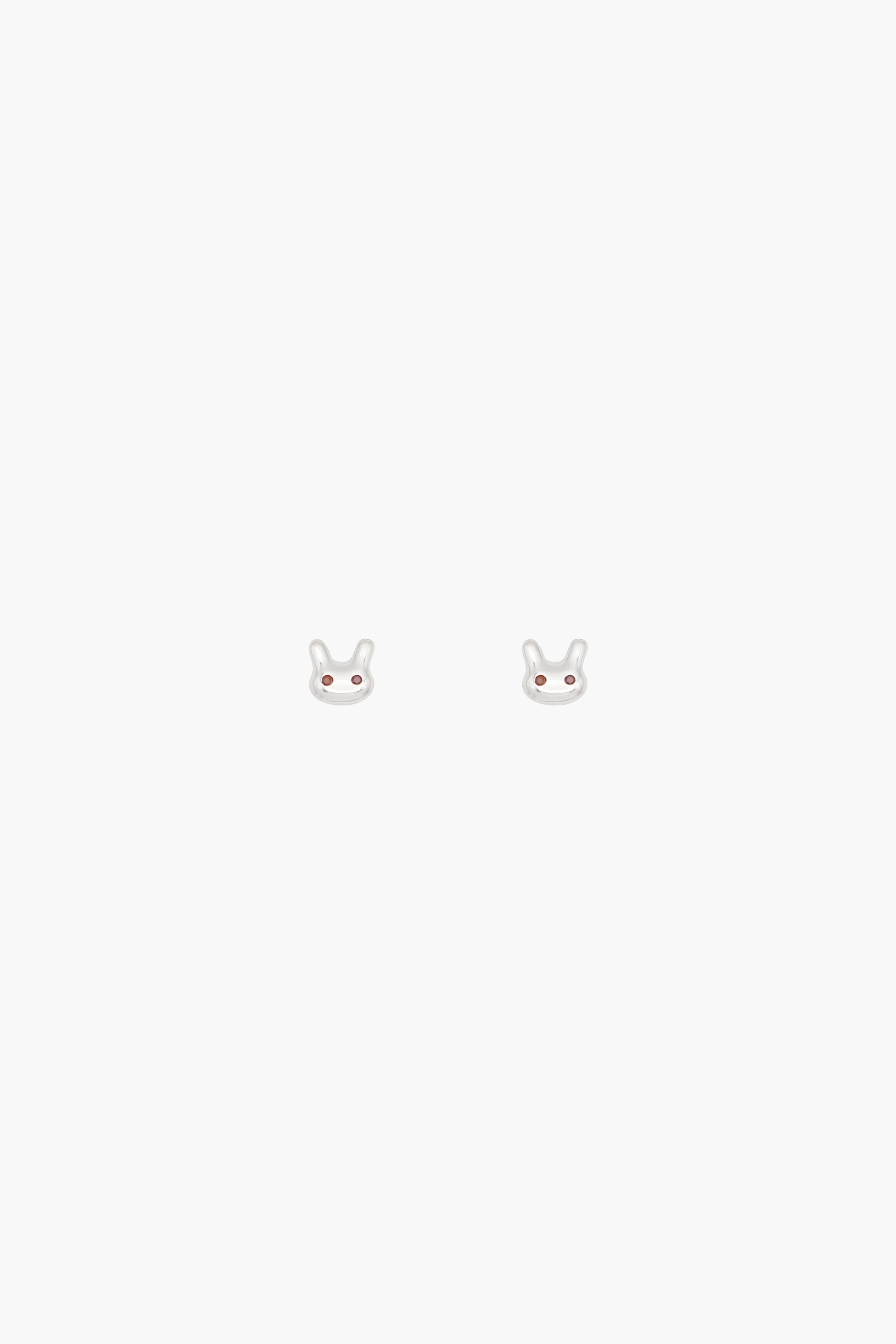 Terminator Bunny Studs in Silver - Image 2