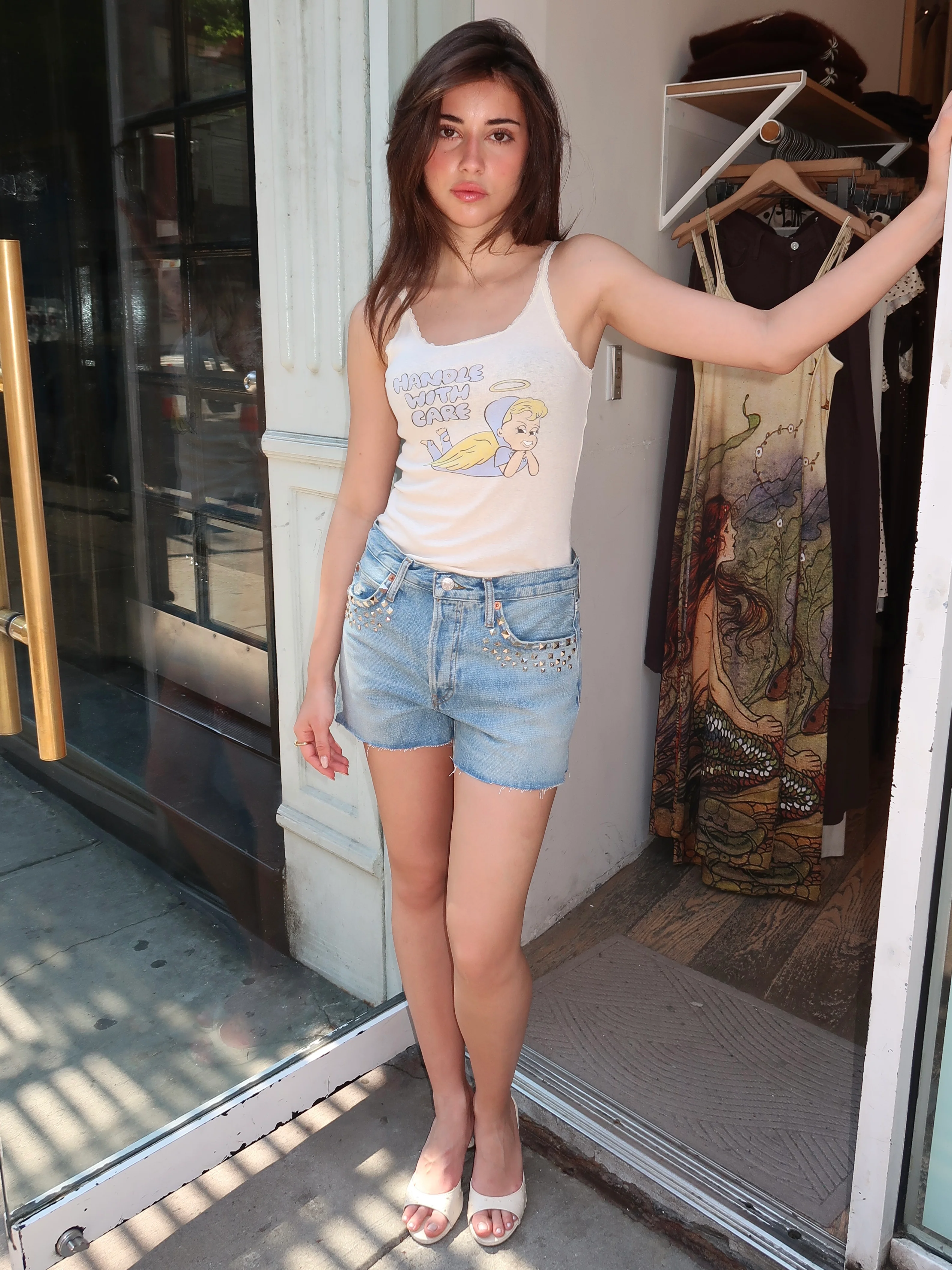 The Breezy Short in Aged Worn Blue - Image 2