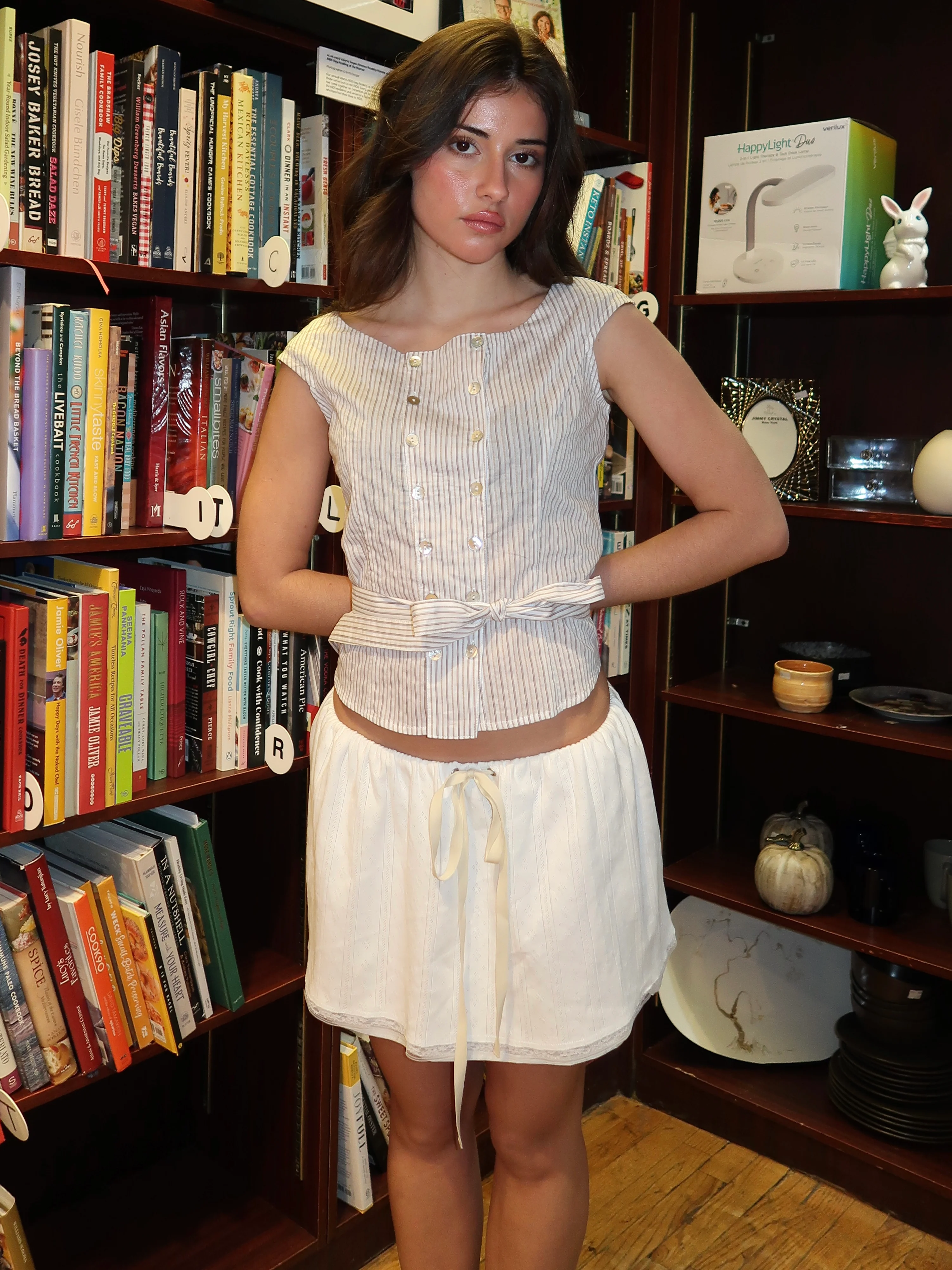 White Cream Skirt - Image 2